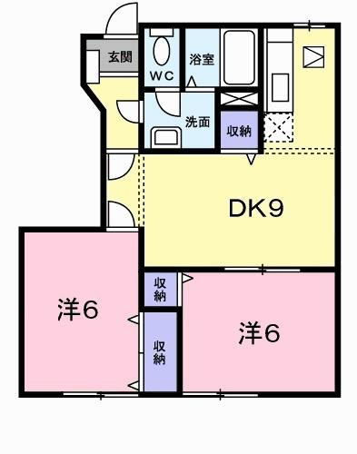 兵庫県明石市大久保町大久保町 大久保駅 2DK アパート 賃貸物件詳細