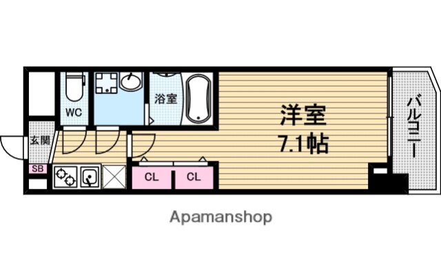 大阪府大阪市中央区松屋町住吉 堺筋本町駅 1K マンション 賃貸物件詳細