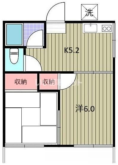 埼玉県熊谷市別府２ 籠原駅 2K アパート 賃貸物件詳細