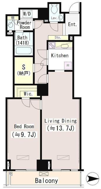 東京都渋谷区恵比寿４ 恵比寿駅 1LDK マンション 賃貸物件詳細