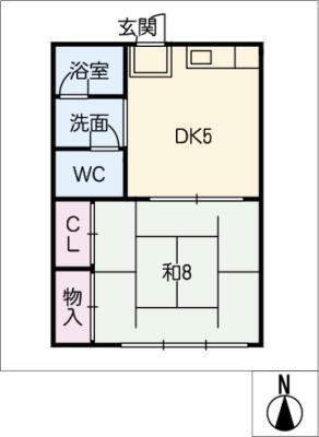 岐阜県可児市今渡 日本ライン今渡駅 1DK マンション 賃貸物件詳細