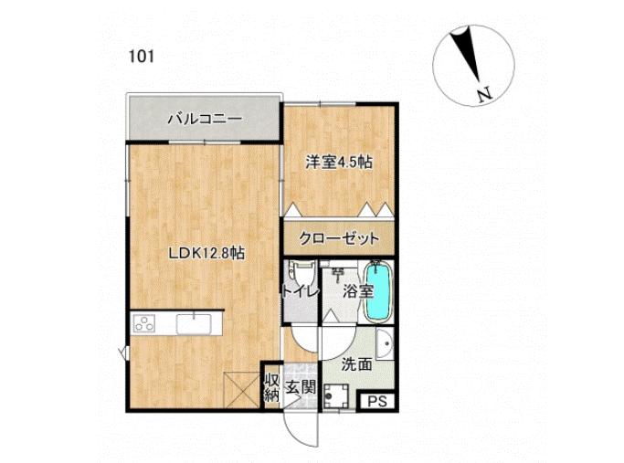 長崎県佐世保市指方町 早岐駅 1LDK アパート 賃貸物件詳細