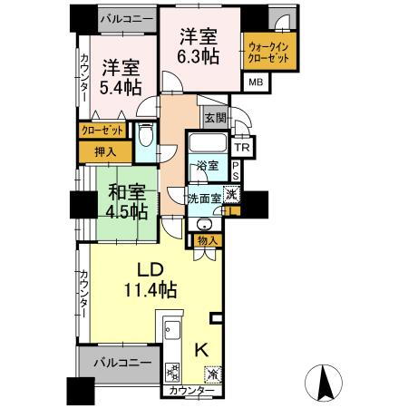 福島県福島市本町 福島駅 3LDK マンション 賃貸物件詳細
