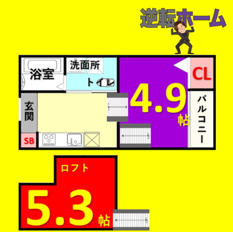 愛知県名古屋市熱田区古新町１ 六番町駅 1K アパート 賃貸物件詳細