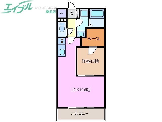 三重県桑名市大字芳ケ崎 七和駅 1LDK マンション 賃貸物件詳細