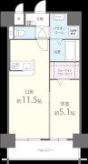 福岡県福岡市博多区東光２ 東比恵駅 1LDK マンション 賃貸物件詳細