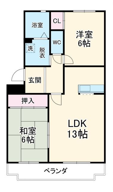 愛知県安城市二本木町長根 三河安城駅 2LDK マンション 賃貸物件詳細