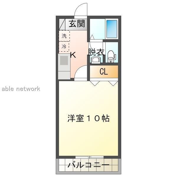 新潟県新潟市東区中山７ 新潟駅 1K アパート 賃貸物件詳細