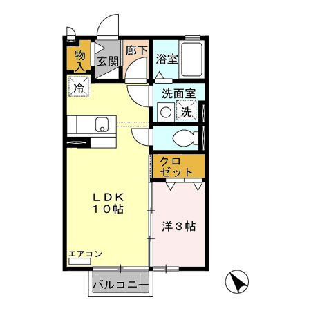 茨城県鹿嶋市大字長栖 鹿島神宮駅 1LDK アパート 賃貸物件詳細