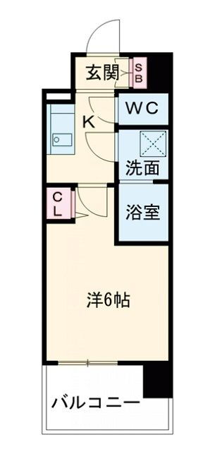 大阪府大阪市福島区吉野４ 野田駅 1K マンション 賃貸物件詳細