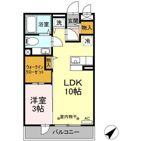 神奈川県相模原市南区東林間２ 小田急相模原駅 1LDK アパート 賃貸物件詳細