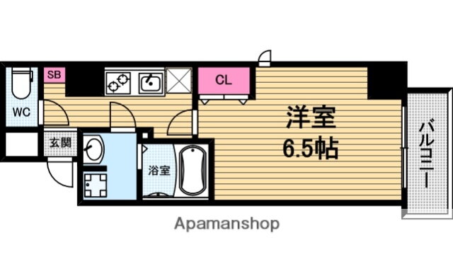 大阪府大阪市中央区船越町２ 天満橋駅 1K マンション 賃貸物件詳細