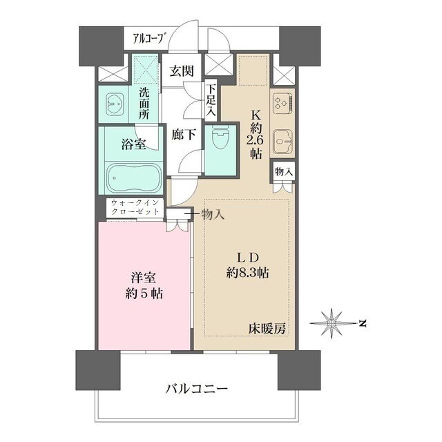 東京都三鷹市下連雀３ 三鷹駅 1LDK マンション 賃貸物件詳細