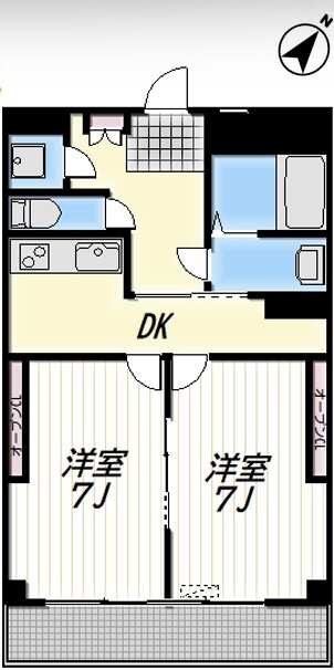 東京都港区高輪１ 白金高輪駅 2DK マンション 賃貸物件詳細