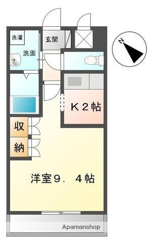 センチュリーＭ 1階 1K 賃貸物件詳細