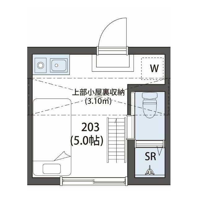 東京都中野区上鷺宮２ 富士見台駅 ワンルーム アパート 賃貸物件詳細