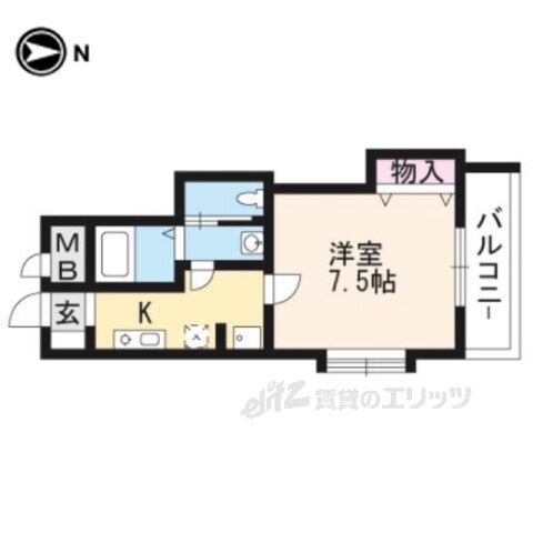 京都府京都市伏見区深草西浦町７ 藤森駅 1K マンション 賃貸物件詳細