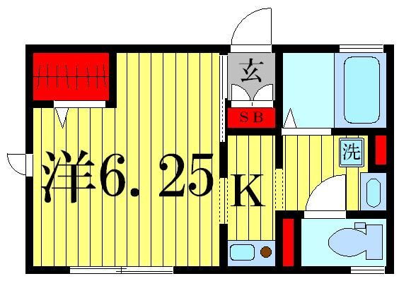 東京都足立区関原２ 西新井駅 1K アパート 賃貸物件詳細