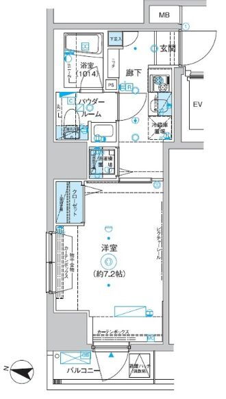 東京都台東区入谷２ 入谷駅 1K マンション 賃貸物件詳細