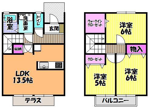 大阪府大阪狭山市茱萸木２ 金剛駅 3LDK 一戸建て 賃貸物件詳細