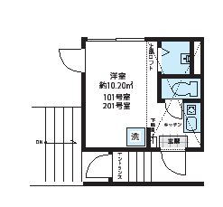 モアナ幡ヶ谷 2階 ワンルーム 賃貸物件詳細