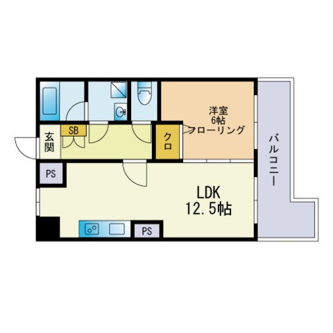 福岡県福岡市中央区荒戸２ 大濠公園駅 1LDK マンション 賃貸物件詳細