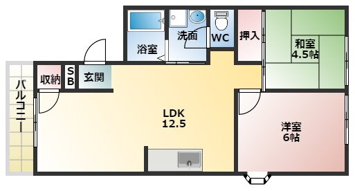 大阪府富田林市小金台１ 金剛駅 2LDK アパート 賃貸物件詳細