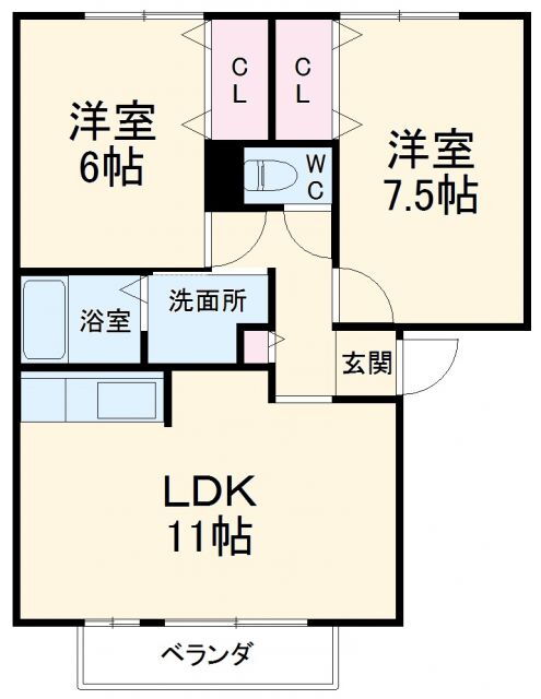 千葉県船橋市本郷町 西船橋駅 2LDK アパート 賃貸物件詳細