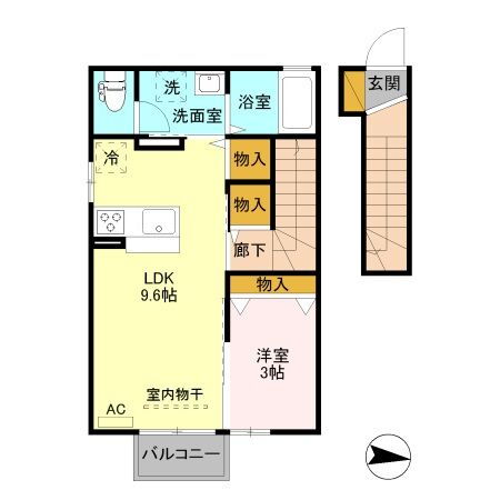 栃木県宇都宮市駒生町 宇都宮駅 1LDK アパート 賃貸物件詳細