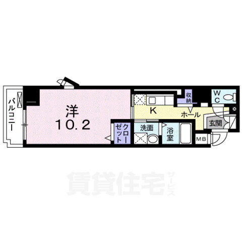 京都府京都市下京区七条御所ノ内南町 西大路駅 1K マンション 賃貸物件詳細