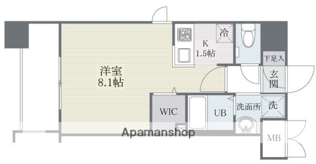 福岡県福岡市博多区美野島３ 博多駅 ワンルーム マンション 賃貸物件詳細