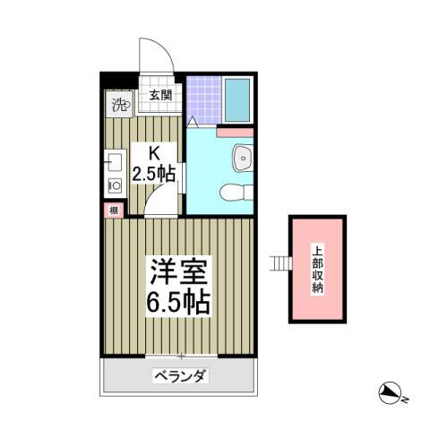 埼玉県春日部市南１ 春日部駅 1K アパート 賃貸物件詳細