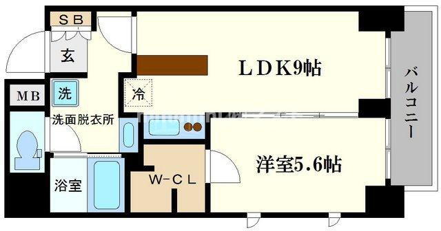 大阪府大阪市西区江之子島１ 阿波座駅 1LDK マンション 賃貸物件詳細