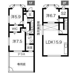 ファミリアガーデン 1階 3LDK 賃貸物件詳細