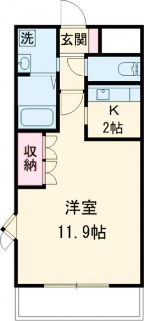 群馬県前橋市青柳町 前橋駅 1K アパート 賃貸物件詳細