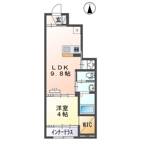 仮）久留米市宮ノ陣賃貸アパート新築工事 1階 1LDK 賃貸物件詳細