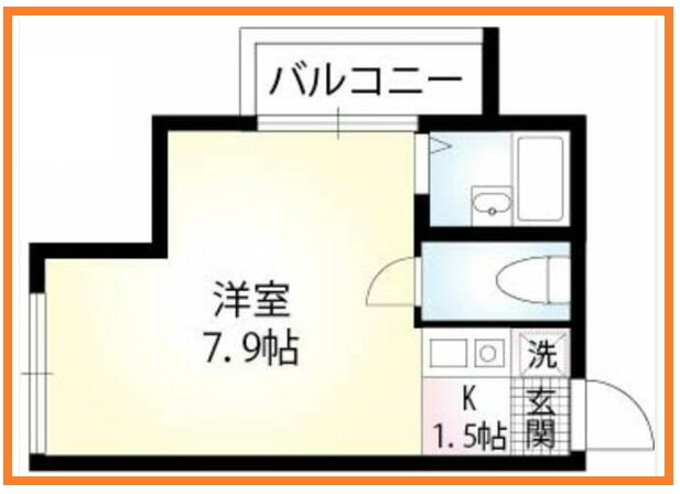 ウィズプレイス高津 2階 1K 賃貸物件詳細