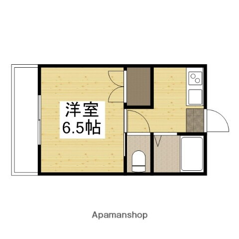 岡山県岡山市北区十日市東町 清輝橋駅 1K マンション 賃貸物件詳細