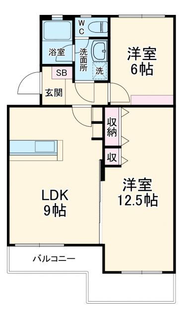 静岡県浜松市中央区丸塚町 浜松駅 2LDK マンション 賃貸物件詳細