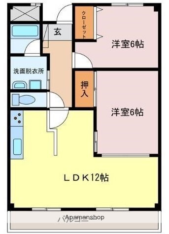 広島県福山市神辺町大字川南 神辺駅 2LDK マンション 賃貸物件詳細