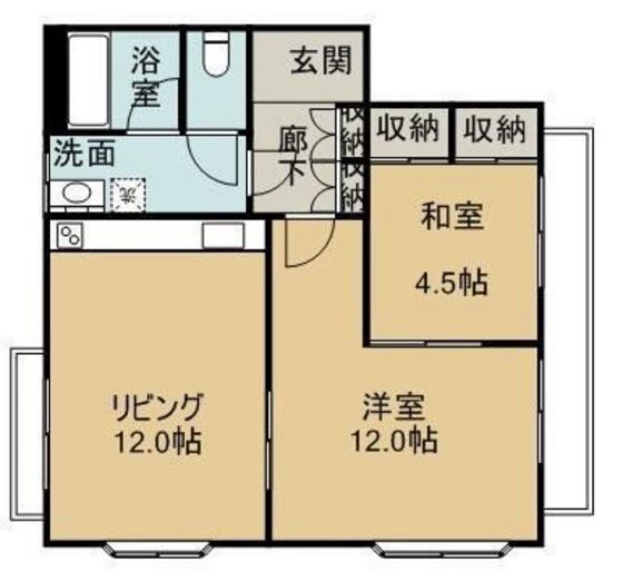 岡山県倉敷市下庄 庭瀬駅 2LDK マンション 賃貸物件詳細