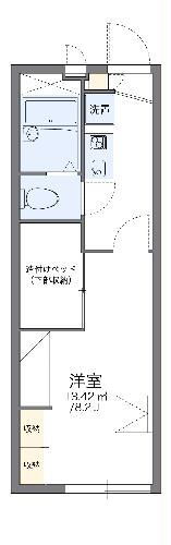 レオパレスＨＡＹＡＳＨＩ１ 2階 1K 賃貸物件詳細