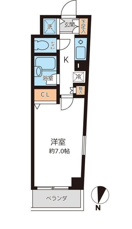 東京都国分寺市南町３ 国分寺駅 1K マンション 賃貸物件詳細