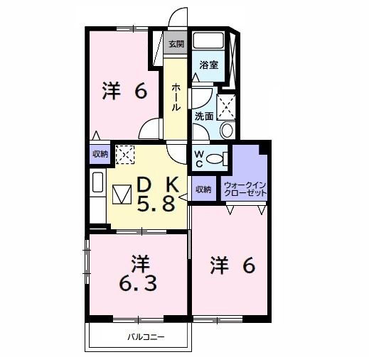 千葉県市原市岩崎１ 五井駅 3DK アパート 賃貸物件詳細