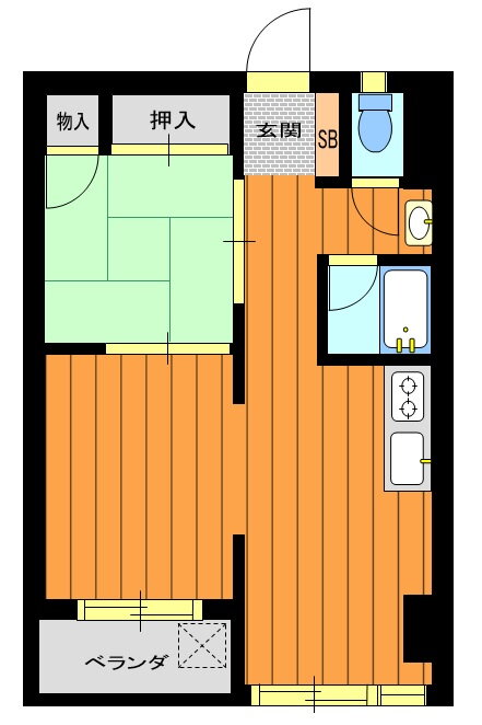 大阪府吹田市岸部北５ 岸辺駅 1LDK マンション 賃貸物件詳細