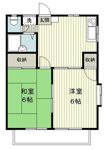 神奈川県横浜市港北区日吉本町６ 日吉本町駅 2DK アパート 賃貸物件詳細