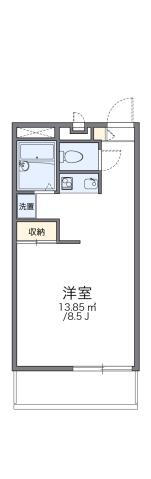 レオパレスネッスル小松 3階 1K 賃貸物件詳細