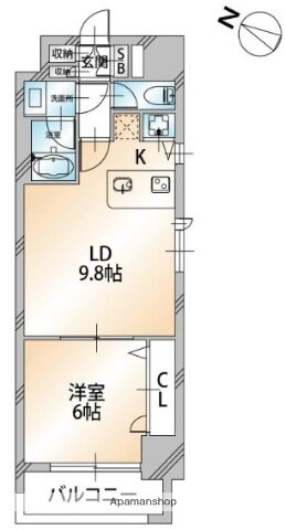 ＫＤＸ千葉中央レジデンス 2階 1LDK 賃貸物件詳細