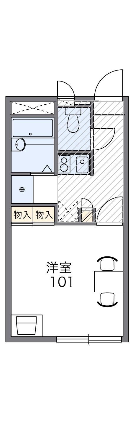兵庫県姫路市御立東１ 姫路駅 1K アパート 賃貸物件詳細