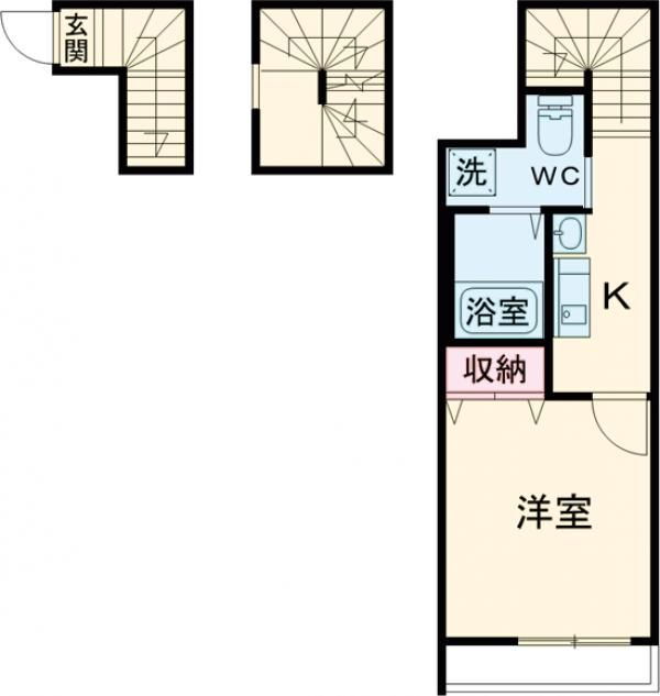 コクーン北町 1階 1K 賃貸物件詳細